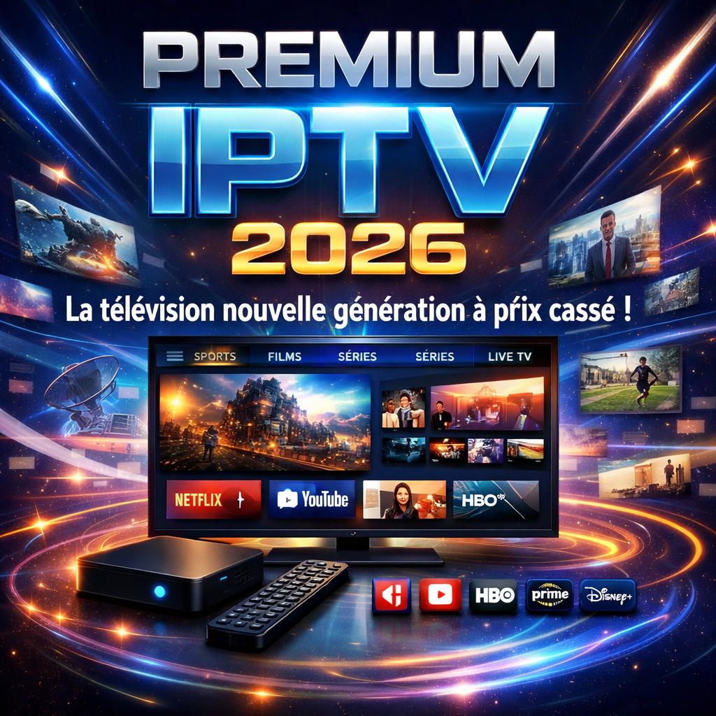 Premium IPTV La télévision nouvelle génération à prix cassé (2026)